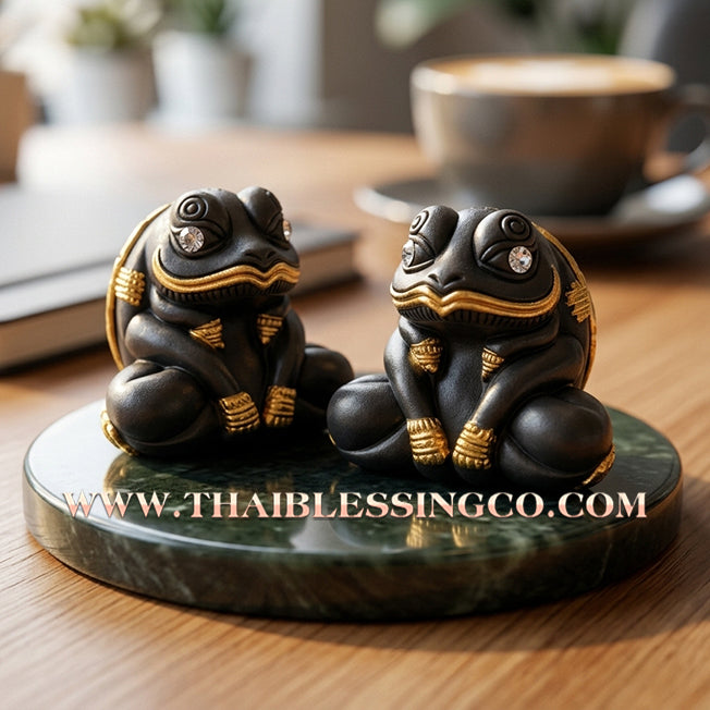 🐸 Sacred "Kop Kin Duean" (Moon-Eating Toad) – Ruay Lon Luea (Overflowing Wealth) Edition: Khru Ba Chaiya Patthaphi, Doi Duangkaeo Sapphanyu (2019) – The Ultimate Engine for Financial Eclipse, Market Dominance, and Absolute Prosperity!