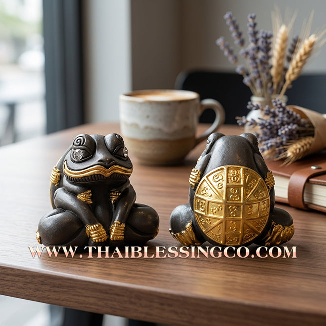 🐸 Sacred "Kop Kin Duean" (Moon-Eating Toad) – Ruay Lon Luea (Overflowing Wealth) Edition: Khru Ba Chaiya Patthaphi, Doi Duangkaeo Sapphanyu (2019) – The Ultimate Engine for Financial Eclipse, Market Dominance, and Absolute Prosperity!