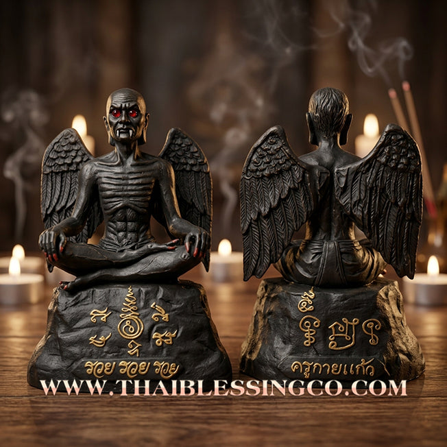 🔥 Sacred "Kru Kai Kaew" (The Grand Master of Desires) – Altar Statue: Arjan San Kongwet (2024) – The High-Velocity Engine for Extraordinary Wealth, Sovereign Influence, and Unstoppable Victory!