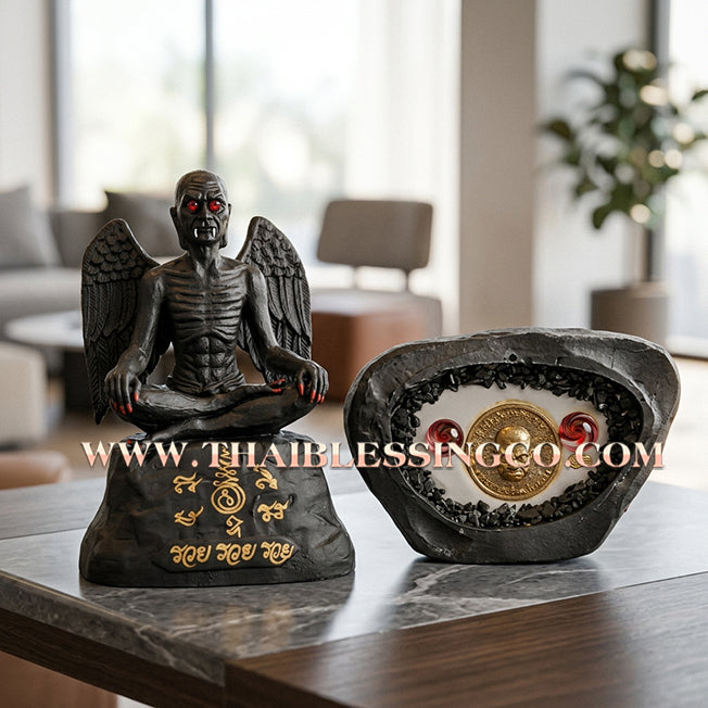 🔥 Sacred "Kru Kai Kaew" (The Grand Master of Desires) – Altar Statue: Arjan San Kongwet (2024) – The High-Velocity Engine for Extraordinary Wealth, Sovereign Influence, and Unstoppable Victory!