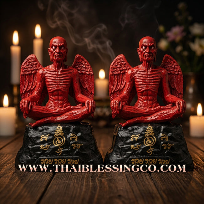 🔥 Sacred "Kru Kai Kaew" (The Grand Master of Desires) – Altar Statue: Arjan San Kongwet (2024) – The High-Velocity Engine for Extraordinary Wealth, Sovereign Influence, and Unstoppable Victory!