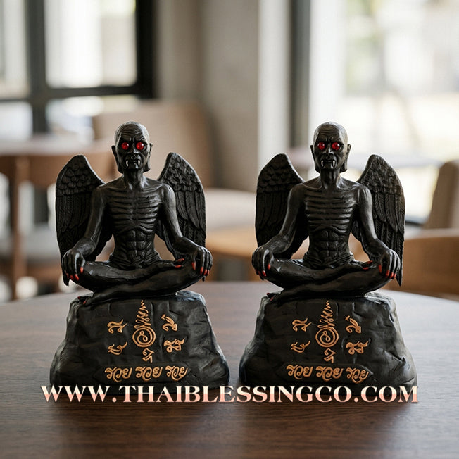 🔥 Sacred "Kru Kai Kaew" (The Grand Master of Desires) – Altar Statue: Arjan San Kongwet (2024) – The High-Velocity Engine for Extraordinary Wealth, Sovereign Influence, and Unstoppable Victory!