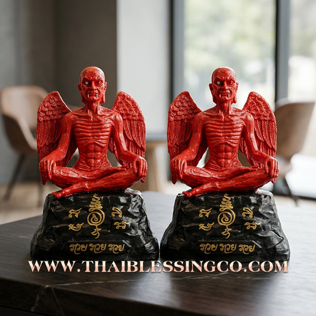 🔥 Sacred "Kru Kai Kaew" (The Grand Master of Desires) – Altar Statue: Arjan San Kongwet (2024) – The High-Velocity Engine for Extraordinary Wealth, Sovereign Influence, and Unstoppable Victory!