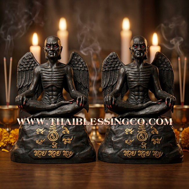 🔥 Sacred "Kru Kai Kaew" (The Grand Master of Desires) – Altar Statue: Arjan San Kongwet (2024) – The High-Velocity Engine for Extraordinary Wealth, Sovereign Influence, and Unstoppable Victory!