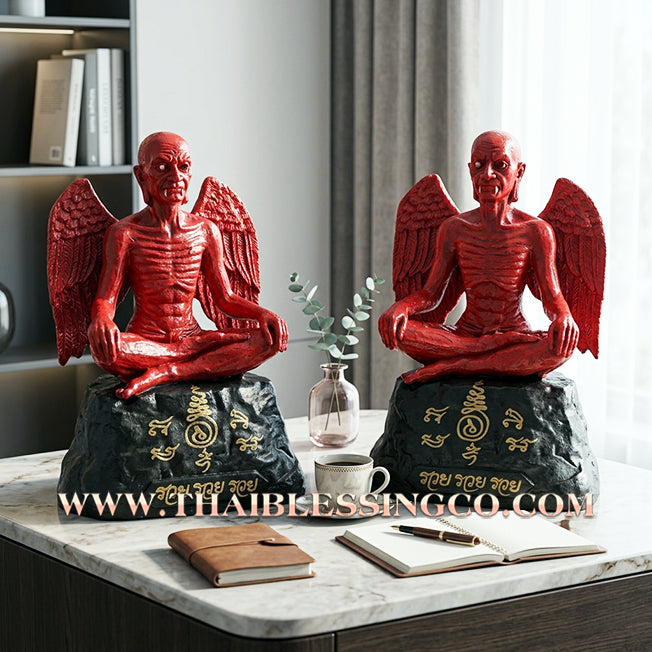 🔥 Sacred "Kru Kai Kaew" (The Grand Master of Desires) – Altar Statue: Arjan San Kongwet (2024) – The High-Velocity Engine for Extraordinary Wealth, Sovereign Influence, and Unstoppable Victory!