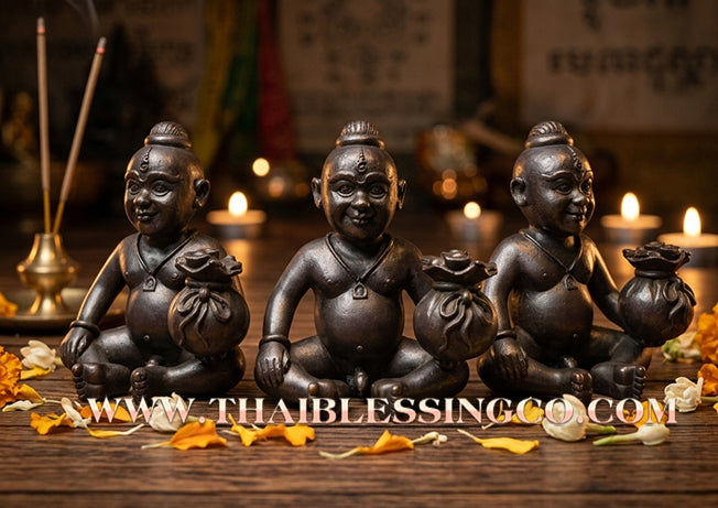 👦 Sacred "Kuman Chaosua Noi" (The Little Tycoon) – Altar Edition: Ajarn Weerathep Yan Khru Prasit (2017) – The Mystical Financial Engine for Rapid Wealth, Market Intuition, and Sovereign Protection!