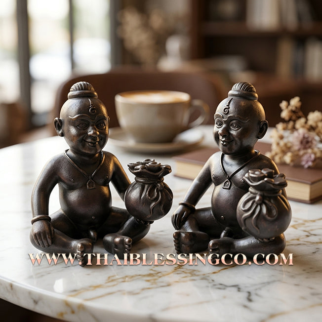 👦 Sacred "Kuman Chaosua Noi" (The Little Tycoon) – Altar Edition: Ajarn Weerathep Yan Khru Prasit (2017) – The Mystical Financial Engine for Rapid Wealth, Market Intuition, and Sovereign Protection!