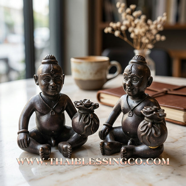 👦 Sacred "Kuman Chaosua Noi" (The Little Tycoon) – Altar Edition: Ajarn Weerathep Yan Khru Prasit (2017) – The Mystical Financial Engine for Rapid Wealth, Market Intuition, and Sovereign Protection!