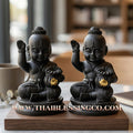 👦 Sacred "Kuman Khum-Sap" (The Treasure Vault Kumara) – Resin Bucha Statue Edition: Luang Ta Liang, Wat Khao Rang (2012) – The Master Key to Unlocking Wealth, Trade Dominance, and Infinite Abundance!