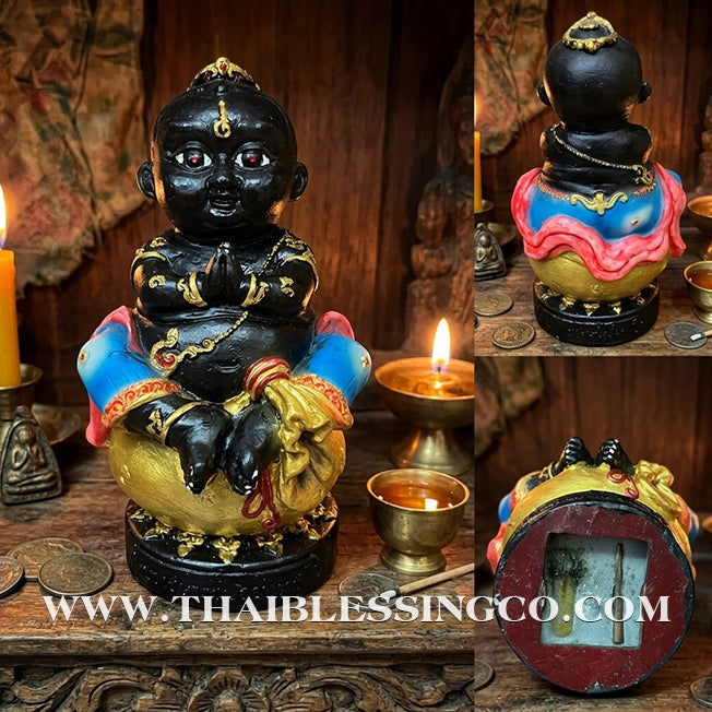 👼 Sacred "Kuman Thep Prasit" (The Deva-Empowered Golden Child) – Ong Khru Master Edition: Ruay Than Chai Batch (Instant Wealth) – Phra-achan Ma Nit – The Divine Engine for Rapid Fortune, Limitless Success, and Unstoppable Life Elevation!