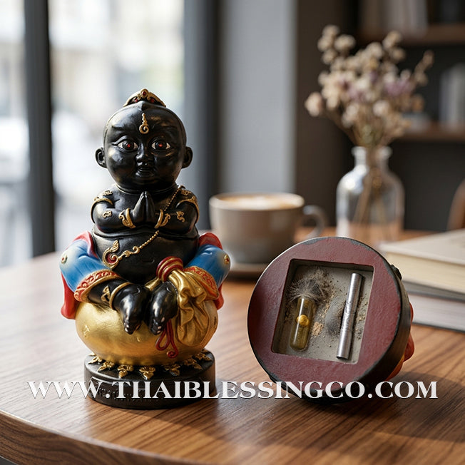 👼 Sacred "Kuman Thep Prasit" (The Deva-Empowered Golden Child) – Ong Khru Master Edition: Ruay Than Chai Batch (Instant Wealth) – Phra-achan Ma Nit – The Divine Engine for Rapid Fortune, Limitless Success, and Unstoppable Life Elevation!