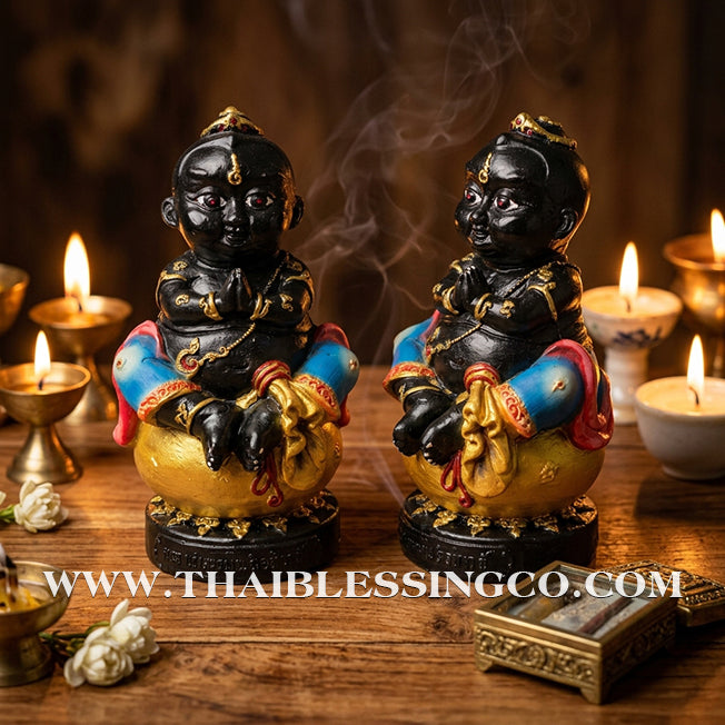 👼 Sacred "Kuman Thep Prasit" (The Deva-Empowered Golden Child) – Ong Khru Master Edition: Ruay Than Chai Batch (Instant Wealth) – Phra-achan Ma Nit – The Divine Engine for Rapid Fortune, Limitless Success, and Unstoppable Life Elevation!
