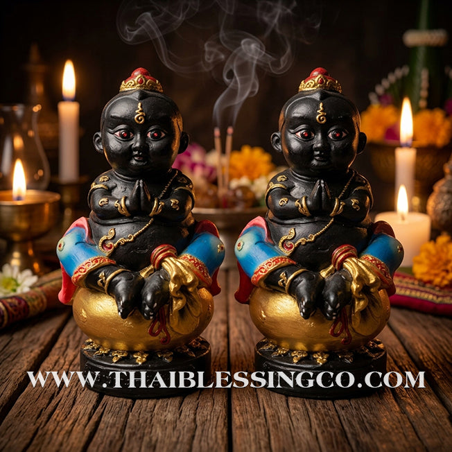 👼 Sacred "Kuman Thep Prasit" (The Deva-Empowered Golden Child) – Ong Khru Master Edition: Ruay Than Chai Batch (Instant Wealth) – Phra-achan Ma Nit – The Divine Engine for Rapid Fortune, Limitless Success, and Unstoppable Life Elevation!