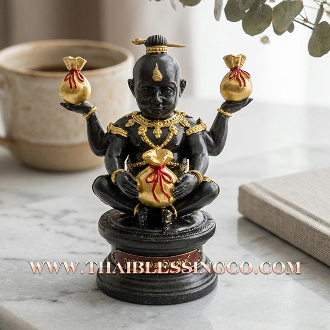 👦 Sacred "Kuman Thep Udom-Sap" (The Celestial Abundance Kumara) – Bucha Statue Edition: Luang Pu Nen Kaeo (2013) – The Divine Engine for Infinite Abundance, Commercial Dominance, and Unbreakable Wealth Security!