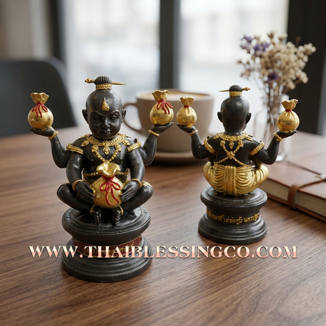 👦 Sacred "Kuman Thep Udom-Sap" (The Celestial Abundance Kumara) – Bucha Statue Edition: Luang Pu Nen Kaeo (2013) – The Divine Engine for Infinite Abundance, Commercial Dominance, and Unbreakable Wealth Security!