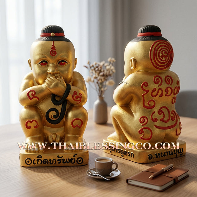 ✨🔥 Sacred "Kuman Thong Dood Rok" (The Infinite Wealth Sustainer) – Ong Kru Special Edition: Arjan Nan Boon, Mahamonsithachan (2025) – The High-Velocity Engine for Constant Cash Flow, Market Dominance, and Unstoppable Financial Victory!