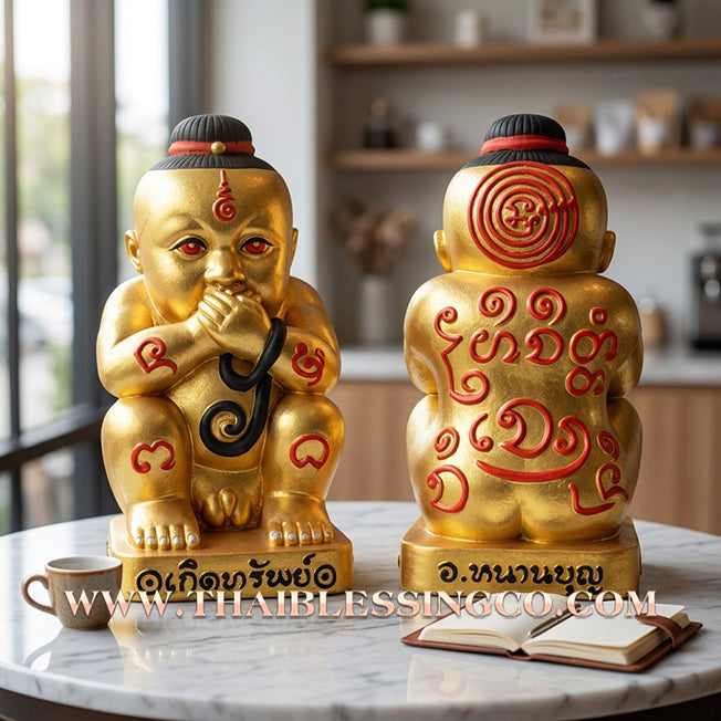 ✨🔥 Sacred "Kuman Thong Dood Rok" (The Infinite Wealth Sustainer) – Ong Kru Special Edition: Arjan Nan Boon, Mahamonsithachan (2025) – The High-Velocity Engine for Constant Cash Flow, Market Dominance, and Unstoppable Financial Victory!