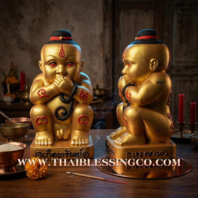 ✨🔥 Sacred "Kuman Thong Dood Rok" (The Infinite Wealth Sustainer) – Ong Kru Special Edition: Arjan Nan Boon, Mahamonsithachan (2025) – The High-Velocity Engine for Constant Cash Flow, Market Dominance, and Unstoppable Financial Victory!