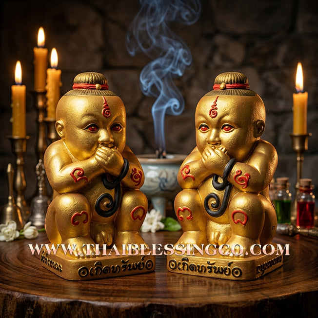 ✨🔥 Sacred "Kuman Thong Dood Rok" (The Infinite Wealth Sustainer) – Ong Kru Special Edition: Arjan Nan Boon, Mahamonsithachan (2025) – The High-Velocity Engine for Constant Cash Flow, Market Dominance, and Unstoppable Financial Victory!