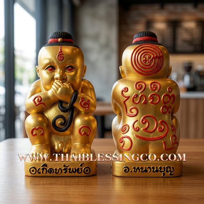 ✨🔥 Sacred "Kuman Thong Dood Rok" (The Infinite Wealth Sustainer) – Ong Kru Special Edition: Arjan Nan Boon, Mahamonsithachan (2025) – The High-Velocity Engine for Constant Cash Flow, Market Dominance, and Unstoppable Financial Victory!