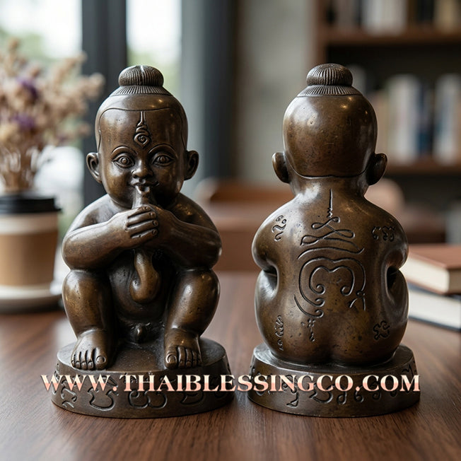 🔥 Sacred "Kuman Thong Dood Rok" (The Infinite Wealth Sustainer) – Special Bronze Edition: Luang Phor Seua, Wat Don Yai Phuean, Sing Buri (2013) – The High-Velocity Engine for Rapid Prosperity, Market Dominance, and Unstoppable Financial Victory!