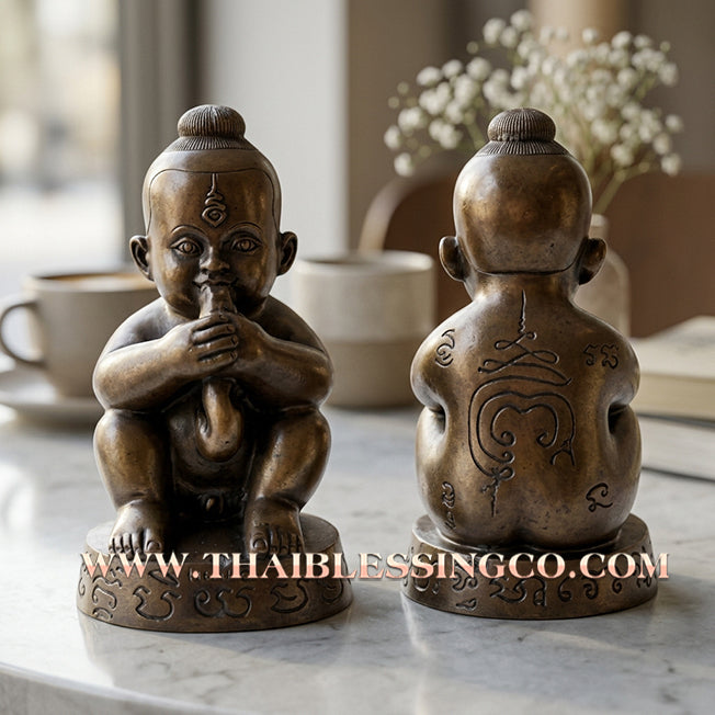 🔥 Sacred "Kuman Thong Dood Rok" (The Infinite Wealth Sustainer) – Special Bronze Edition: Luang Phor Seua, Wat Don Yai Phuean, Sing Buri (2013) – The High-Velocity Engine for Rapid Prosperity, Market Dominance, and Unstoppable Financial Victory!