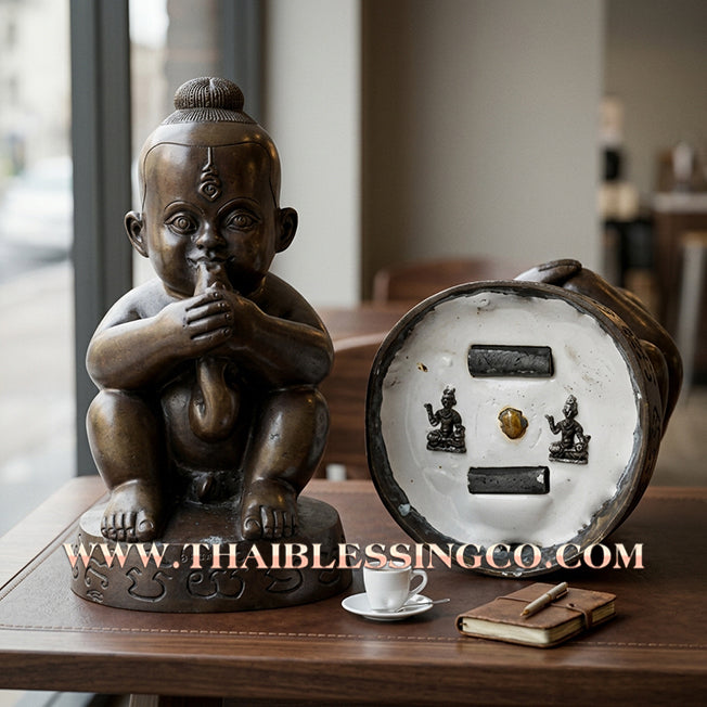 🔥 Sacred "Kuman Thong Dood Rok" (The Infinite Wealth Sustainer) – Special Bronze Edition: Luang Phor Seua, Wat Don Yai Phuean, Sing Buri (2013) – The High-Velocity Engine for Rapid Prosperity, Market Dominance, and Unstoppable Financial Victory!