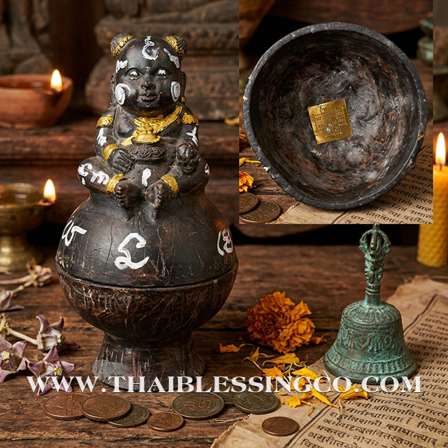 ✨🔥 Sacred "Kuman Thong Nang Sap" (The Wealth-Seated Child) – 2021 Masterpiece Edition: Luang Pho Phrom, Wat Ban Suan – The Divine Engine for Commercial Dominance, Financial Accumulation, and Unstoppable Life Elevation!