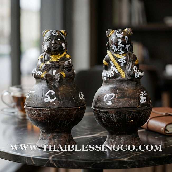 ✨🔥 Sacred "Kuman Thong Nang Sap" (The Wealth-Seated Child) – 2021 Masterpiece Edition: Luang Pho Phrom, Wat Ban Suan – The Divine Engine for Commercial Dominance, Financial Accumulation, and Unstoppable Life Elevation!