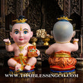 ✨🔥 Sacred "Kuman Thong Nong Ma Ruay" (The Vibrant Wealth-Bringer) – Hand-Painted Bronze Masterpiece: Ajarn Plien Hatyanon (2024) – The Divine Engine for Commercial Dominance, Artistic Allure, and Unstoppable Life Elevation!