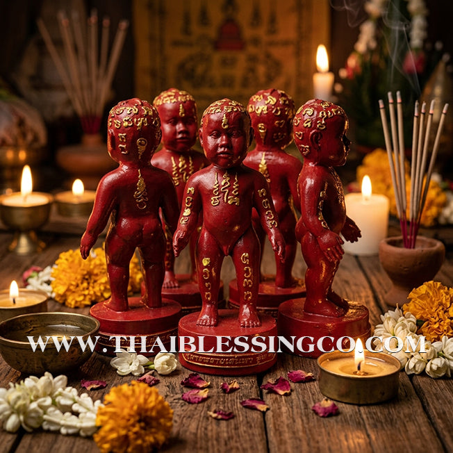 ✨🔥 Sacred "Kuman Thong Prai Saneha" (The Enchanting Spirit Child) – 2014 Masterpiece Edition: Phrakru Samu Suthep, Wat Don Klang (Suphan Buri) – The Divine Engine for Irresistible Attraction, Financial Dominance, and Unstoppable Life Elevation!