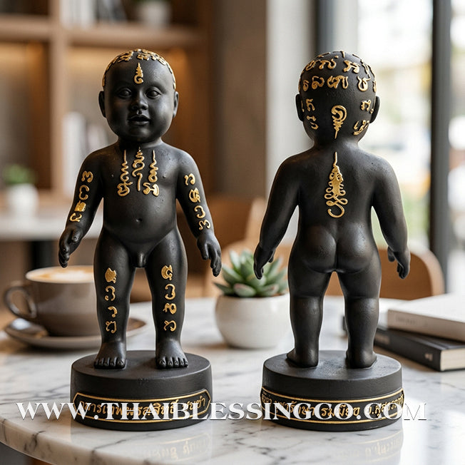 ✨🔥 Sacred "Kuman Thong Prai Saneha" (The Enchanting Spirit Child) – 2014 Masterpiece Edition: Phrakru Samu Suthep, Wat Don Klang (Suphan Buri) – The Divine Engine for Irresistible Attraction, Financial Dominance, and Unstoppable Life Elevation!