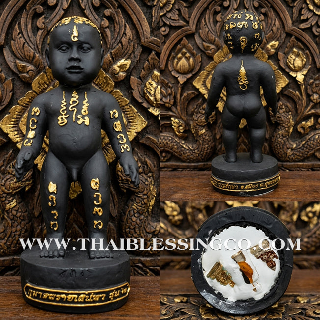 ✨🔥 Sacred "Kuman Thong Prai Saneha" (The Enchanting Spirit Child) – 2014 Masterpiece Edition: Phrakru Samu Suthep, Wat Don Klang (Suphan Buri) – The Divine Engine for Irresistible Attraction, Financial Dominance, and Unstoppable Life Elevation!