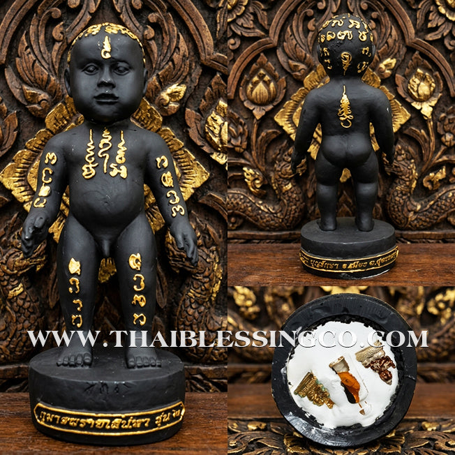 ✨🔥 Sacred "Kuman Thong Prai Saneha" (The Enchanting Spirit Child) – 2014 Masterpiece Edition: Phrakru Samu Suthep, Wat Don Klang (Suphan Buri) – The Divine Engine for Irresistible Attraction, Financial Dominance, and Unstoppable Life Elevation!