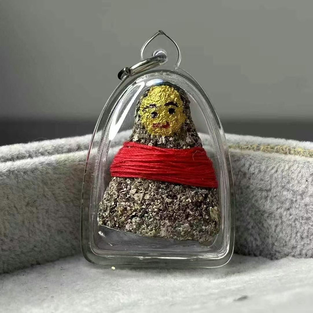 ✨ Sacred Kuman Thong Spirit Child - Ancient Necromantic Powder Edition with Mystical Coffin Nail & Prai Dust (2nd Batch, 2013 by Luang Phor Dam, Khon Kaen) - Ultimate Wealth, Protection, and Sixth Sense Guardian
