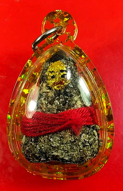 ✨ Sacred Kuman Thong Spirit Child - Ancient Necromantic Powder Edition with Mystical Coffin Nail & Prai Dust (2nd Batch, 2013 by Luang Phor Dam, Khon Kaen) - Ultimate Wealth, Protection, and Sixth Sense Guardian