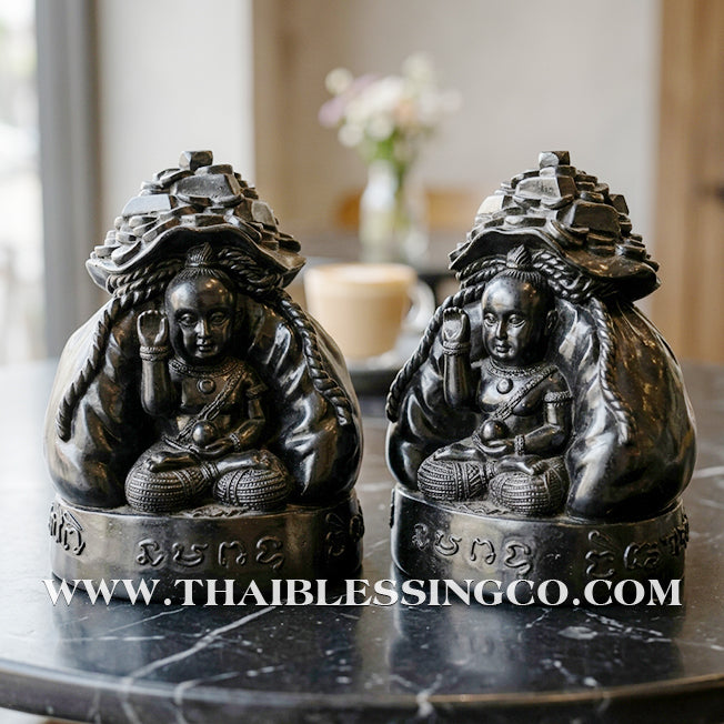 ✨🔥 Sacred "Kuman Thong Thung Sap" (Golden Child of the Wealth Bag) – 2015 Masterpiece Edition: Luang Pho Klom, Wat Nong Bua – The Divine Engine for Business Prosperity, Financial Dominance, and Unstoppable Life Elevation!