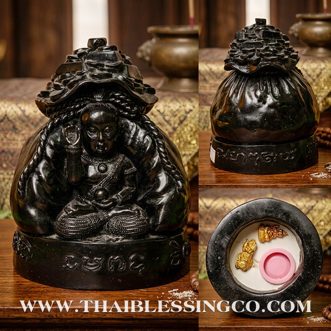 ✨🔥 Sacred "Kuman Thong Thung Sap" (Golden Child of the Wealth Bag) – 2015 Masterpiece Edition: Luang Pho Klom, Wat Nong Bua – The Divine Engine for Business Prosperity, Financial Dominance, and Unstoppable Life Elevation!