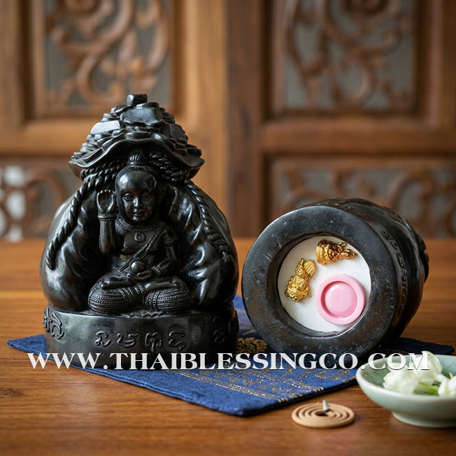 ✨🔥 Sacred "Kuman Thong Thung Sap" (Golden Child of the Wealth Bag) – 2015 Masterpiece Edition: Luang Pho Klom, Wat Nong Bua – The Divine Engine for Business Prosperity, Financial Dominance, and Unstoppable Life Elevation!