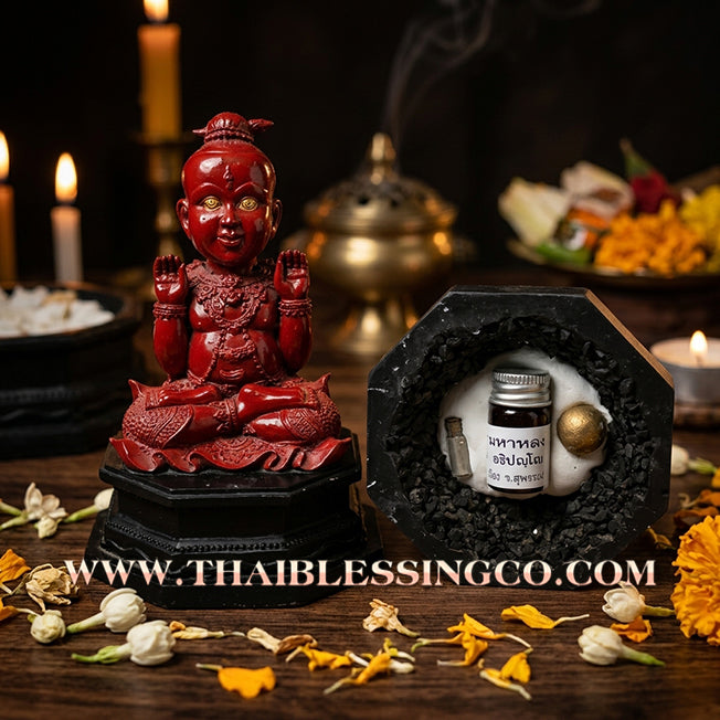 🔥 Sacred "Kuman Thong" (The Celestial Golden Child) – Alchemical Crimson Edition: Phrakru Samu Suthep, Wat Don Klang, Suphan Buri (2014) – The High-Velocity Engine for Rapid Wealth, Market Dominance, and Unstoppable Life Elevation!