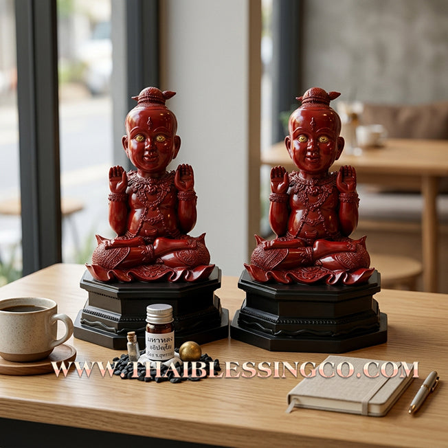 🔥 Sacred "Kuman Thong" (The Celestial Golden Child) – Alchemical Crimson Edition: Phrakru Samu Suthep, Wat Don Klang, Suphan Buri (2014) – The High-Velocity Engine for Rapid Wealth, Market Dominance, and Unstoppable Life Elevation!