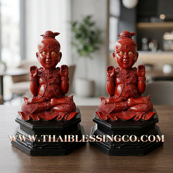 🔥 Sacred "Kuman Thong" (The Celestial Golden Child) – Alchemical Crimson Edition: Phrakru Samu Suthep, Wat Don Klang, Suphan Buri (2014) – The High-Velocity Engine for Rapid Wealth, Market Dominance, and Unstoppable Life Elevation!