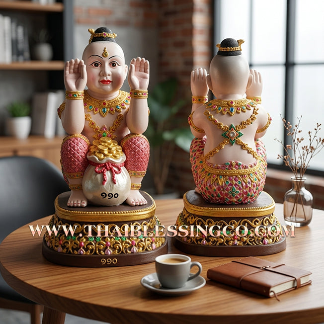 🔥 Sacred "Kuman Thong" (The Celestial Wealth Guardian) – Master Artisan Edition: Arjan Sun Kongwet (2014) – The High-Performance Engine for Dominant Prosperity, Unstoppable Influence, and Total Life Elevation!
