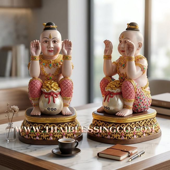 🔥 Sacred "Kuman Thong" (The Celestial Wealth Guardian) – Master Artisan Edition: Arjan Sun Kongwet (2014) – The High-Performance Engine for Dominant Prosperity, Unstoppable Influence, and Total Life Elevation!