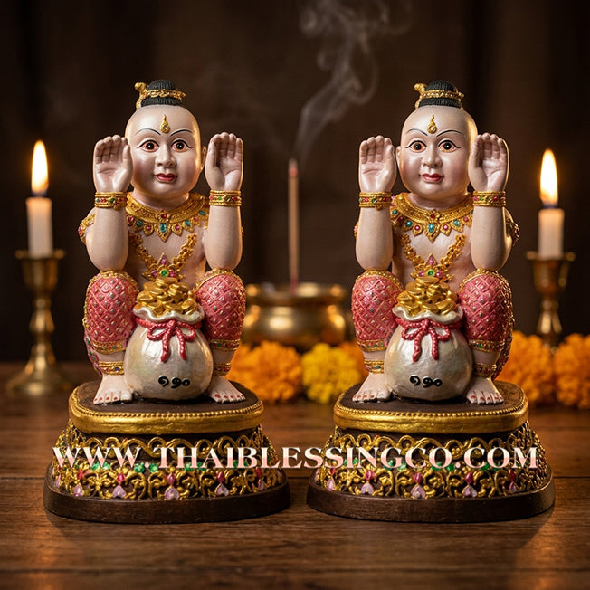 🔥 Sacred "Kuman Thong" (The Celestial Wealth Guardian) – Master Artisan Edition: Arjan Sun Kongwet (2014) – The High-Performance Engine for Dominant Prosperity, Unstoppable Influence, and Total Life Elevation!
