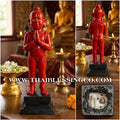👦Sacred "Kuman Thong" (The Golden Boy Spirit) – Crimson Fortune Altar Edition: Ajarn San Khongvet (2015) – The Divine Engine for Explosive Wealth, Solar Magnetism, and Unstoppable Life Elevation!