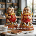 ✨🔥 Sacred "Kuman Thong" (The Golden Boy Spirit) – Hand-Painted Mineral Ore Edition: Ajarn San Khongvet (2013) – The Divine Engine for Commercial Speed, Radiant Luck, and Unstoppable Life Elevation!