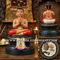 ✨🔥 Sacred "Kuman Thong" (The Golden Boy Spirit) – Hand-Painted Prosperity Altar Edition: Luang Por Wichai, Wat Uthumphon (2015) – The Divine Engine for Vibrant Abundance, Commercial Dominance, and Unstoppable Life Elevation!