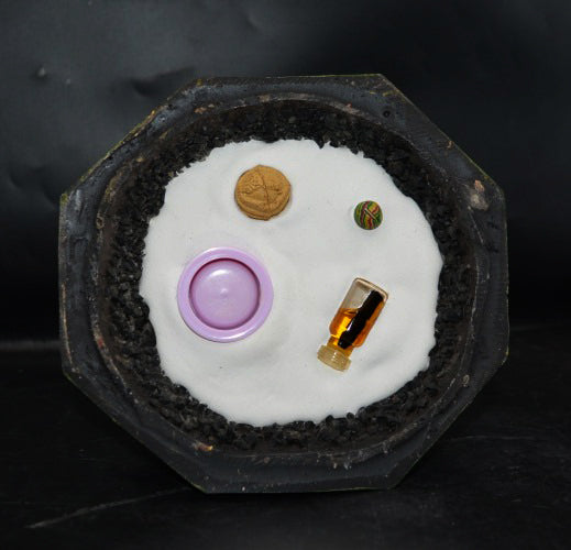 🪨 Sacred "Kuman Thong" (The Golden Boy Spirit) – Hand-Painted Sacred Mineral Edition: Ajarn Harit – The Divine Engine for Primal Wealth, Commercial Command, and Unstoppable Life Elevation!