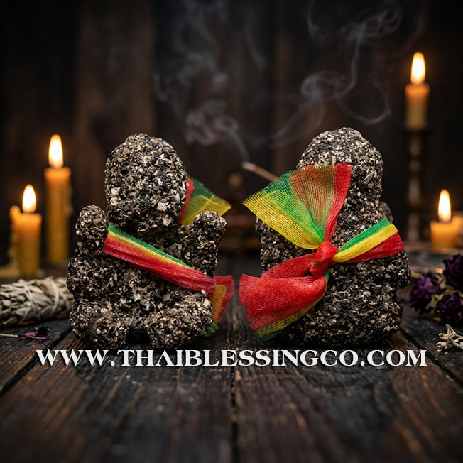 ✨🔥 Sacred "Kuman Thong" (The Golden Boy Spirit) – Primal Grave Soil Mini Altar Edition: Ajarn Weeratheep Yan Khru Prasit (2024) – The Divine Engine for Compact Wealth Attraction, Supernatural Sales, and Unstoppable Life Elevation!